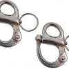 316 Stainless Steel Snap Shackles Douzime Sailing Rigging-0