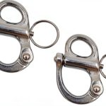 316 Stainless Steel Snap Shackles Douzime Sailing Rigging-0