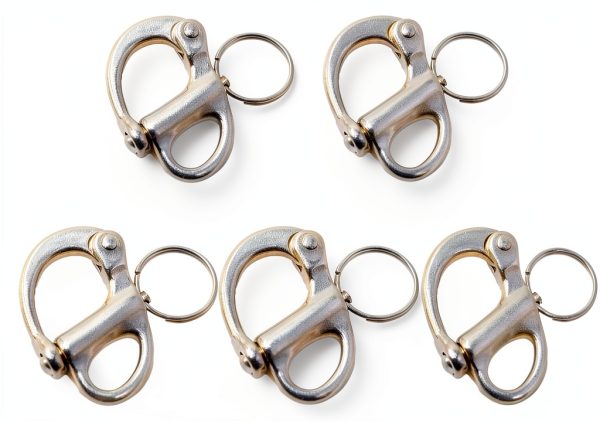 MDEOOSKY Snap Shackles 316 Stainless Steel 5 Pack-4