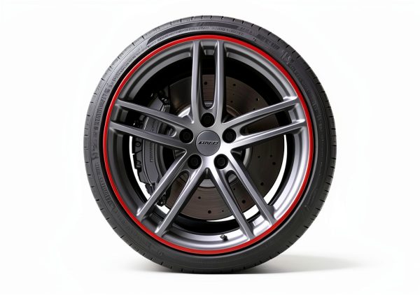 Zoomkey 21Inch Red Universal Alloy Wheel Edge Guard-2