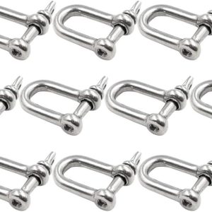 Eilumduo Stainless Steel Sailing Rigging Shackles-0