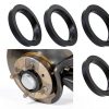 Irinidig Wheel Hub Center Ring Durable Aluminum-0