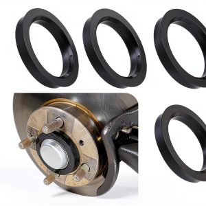Irinidig Wheel Hub Center Ring Durable Aluminum-0