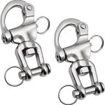 316 Stainless Steel Quick Release Snap Shackle Swivel Laorde-0