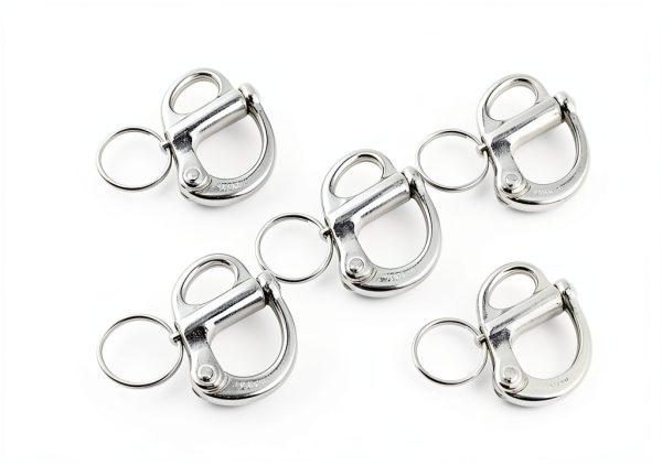MDEOOSKY Snap Shackles 316 Stainless Steel 5 Pack-3