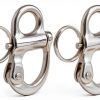 Stainless Steel Snap Shackle EEYAD Fixed Bail-0