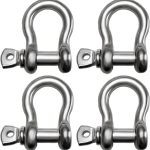 316 Stainless Steel Shackles by Laorde for Sailing Rigging-0
