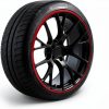 Zoomkey 21Inch Red Universal Alloy Wheel Edge Guard-0