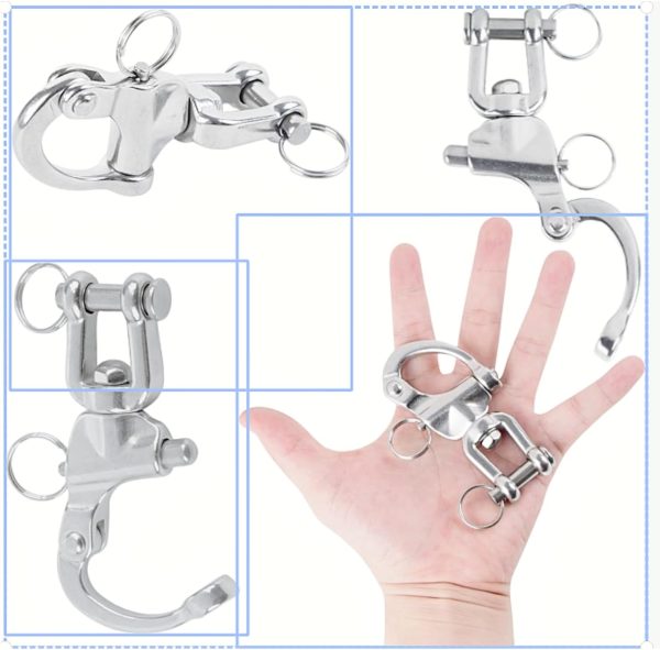 Faneta Swivel Snap Shackle Stainless Steel 2.75in-4
