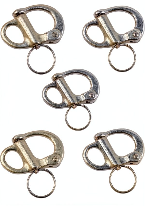 MDEOOSKY Snap Shackles 316 Stainless Steel 5 Pack-5