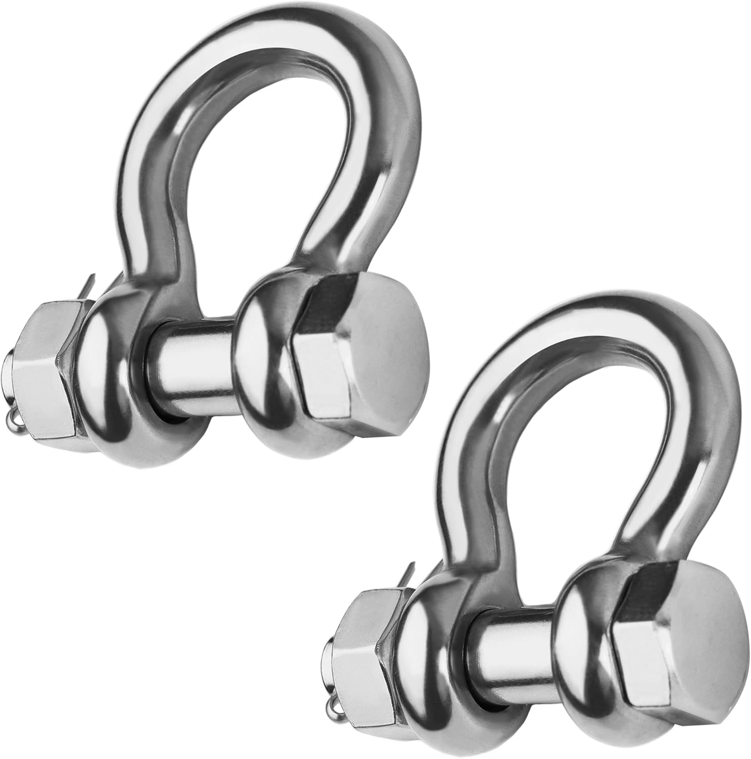 Stainless Steel D Ring Shackles by MEMUME