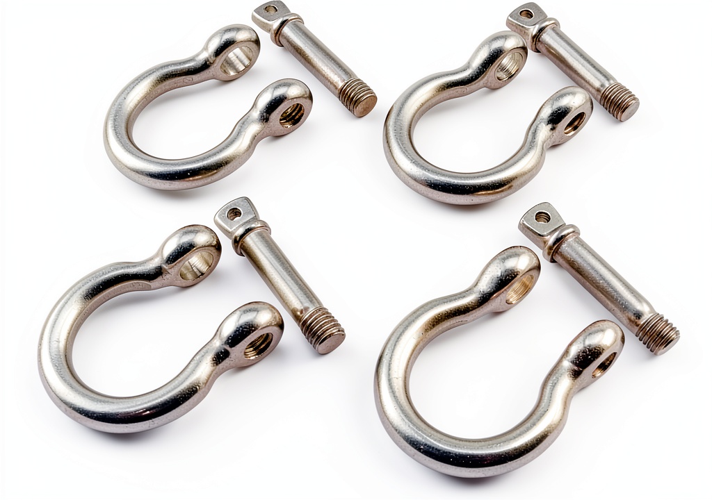 Stainless Steel Bow Shackles for Sailing Rigging