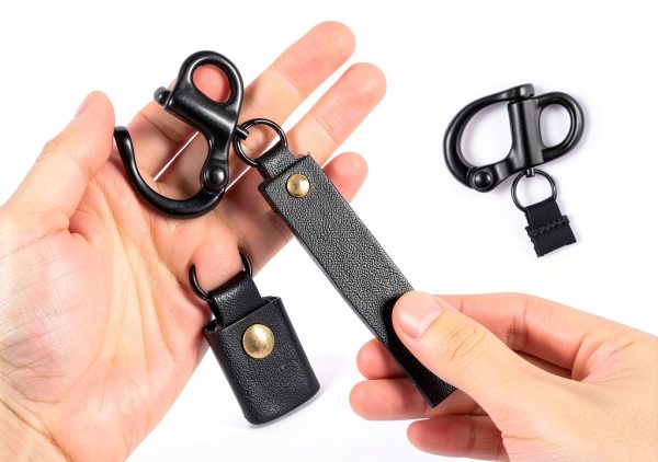 QUFA Quick Release Clip Shackle 316 Stainless Steel-5