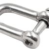 Eilumduo Stainless Steel Sailing Rigging Shackles-2