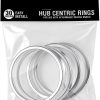 Circuit Performance Hub Centric Rings Aluminum CNC Machined-2