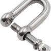 Eilumduo Stainless Steel Sailing Rigging Shackles-4