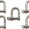 Stainless Steel Shackle US Stainless 2200lb Rigging-0