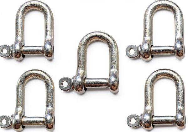 Stainless Steel Shackle US Stainless 2200lb Rigging-0