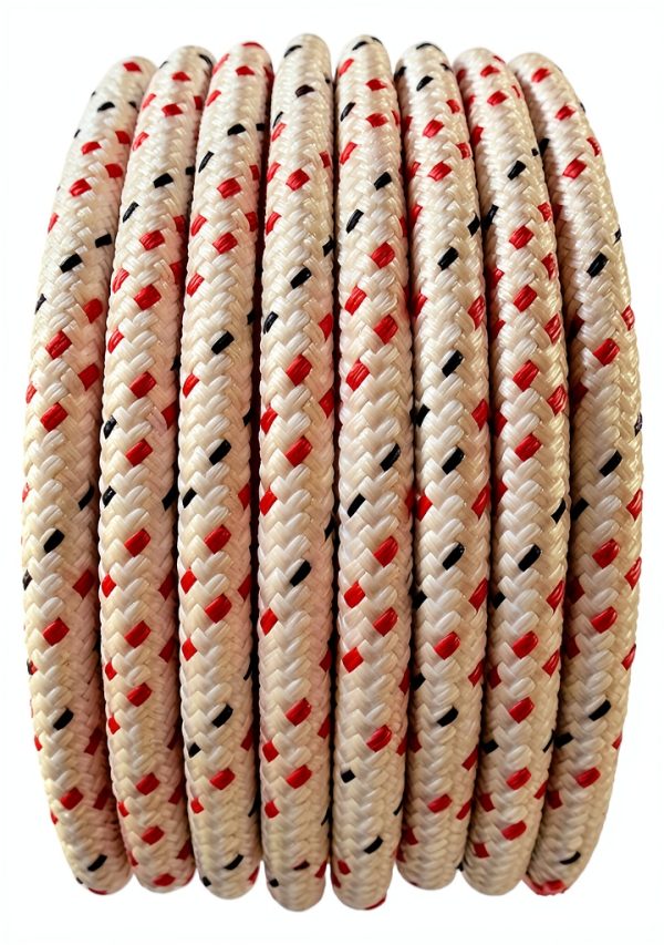 MarineNow 100ft Green Dock Line Polyester 6mm-0