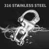 316 Stainless Steel Quick Release Snap Shackle Swivel Laorde-6