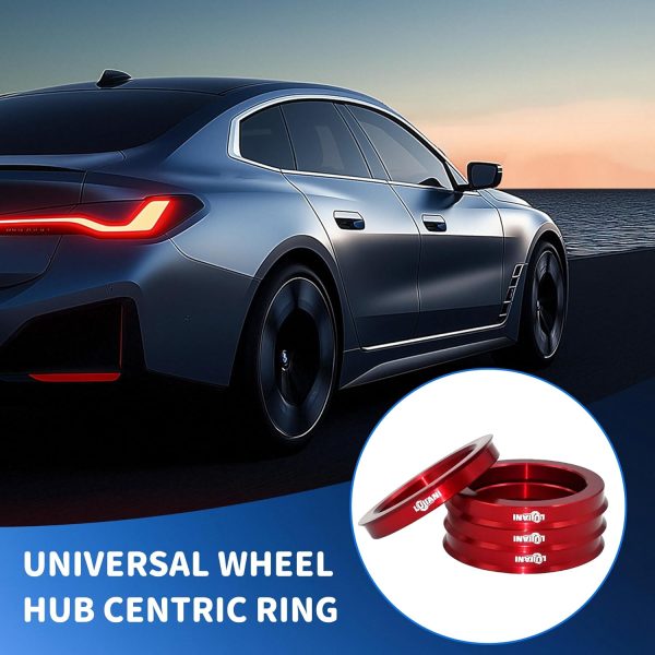 Wheel Hub Ring LUJIANI Aluminum Center 73.1mm-7