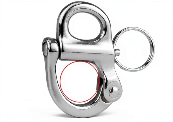 Stainless Steel Snap Shackle EEYAD Fixed Bail-1