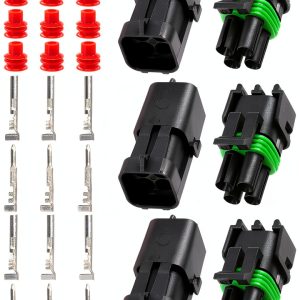 Swpeet Electrical Connector Waterproof PA66 Plug-0