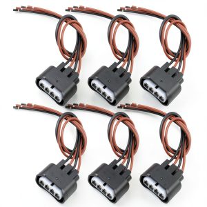 Ignition Coil Connector Harness yeeluzan 6 Pack-0
