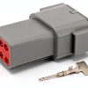 KLOOKY Ignition Plug Connector Set Male Female for Automotive-1