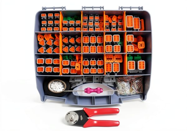 ALFOCI DT Connector Kit 482pcs Deutsch Series with Crimp Tools-0