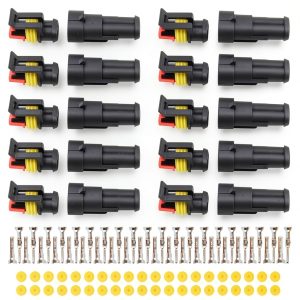 MUYI Quick Connect Pin Connector Set 10-Count Nylon Housing with-0