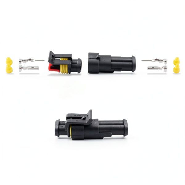 MUYI Quick Connect Pin Connector Set 10-Count Nylon Housing with-5