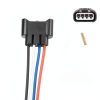 Svicari Ignition Coil Connector for Toyota 2002-2010 Male Plug 4 Pack-2