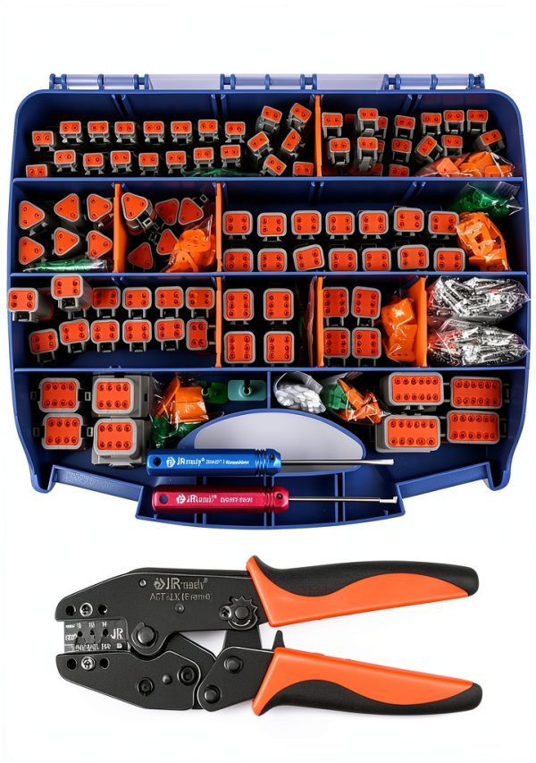 Deutsch Connector DT Value Kit JRready 6 Pin Connectors with Tools-0
