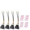 Danbojit Copper Heat‑shrink Butt Ignition Coil Connector for VW & Audi-2