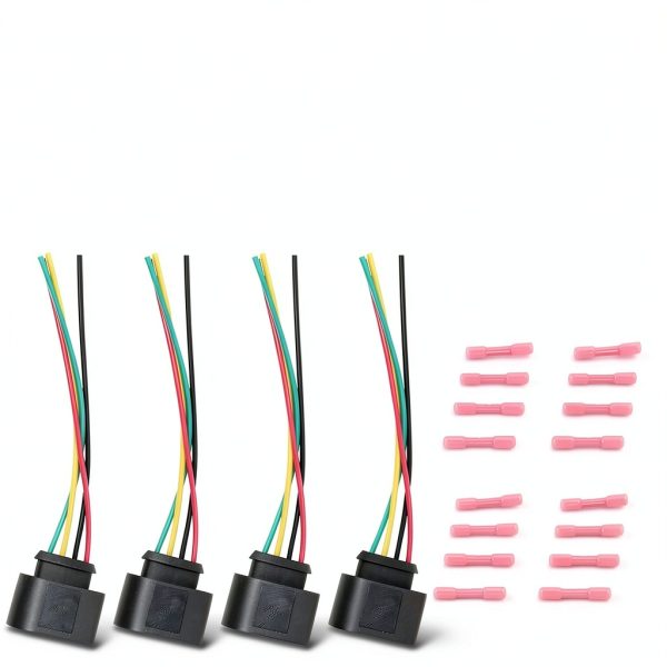 Danbojit Copper Heat‑shrink Butt Ignition Coil Connector for VW & Audi-2