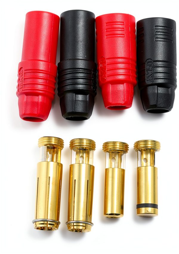 Amass AS150 6 Pair Connectors Nylon Copper 24K Gold Plated Current-5