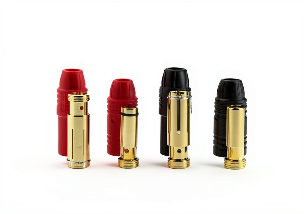 Amass AS150 6 Pair Connectors Nylon Copper 24K Gold Plated Current-1
