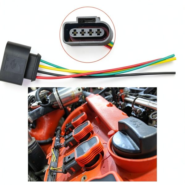 Danbojit Copper Heat‑shrink Butt Ignition Coil Connector for VW & Audi-5