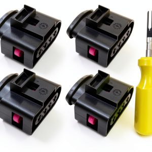 repustor Ignition Coil Connector Repair Kit 4B0973724 4 Connectors-0