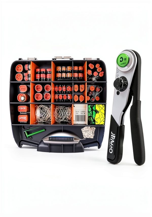 JRready Deutsch DT Connector Kit 439-Piece Crimp Tool Nickel Terminals-1