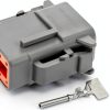 KLOOKY Ignition Plug Connector Set Male Female for Automotive-3