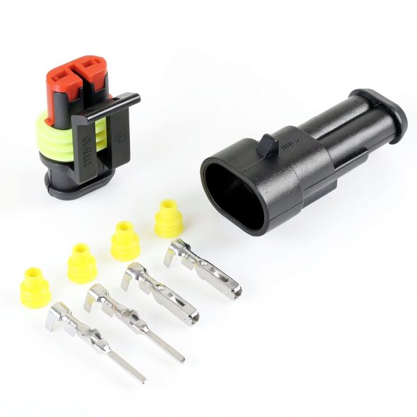 ZUOZE 2-Pin Ignition Plug Connector 10PCS High Temp Nylon Terminal-6