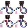 Svicari Ignition Coil Connector for Toyota 2002-2010 Male Plug 4 Pack-0