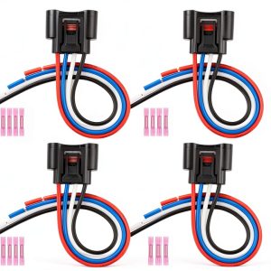 Svicari Ignition Coil Connector for Toyota 2002-2010 Male Plug 4 Pack-0