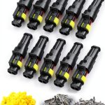 ZUOZE 2-Pin Ignition Plug Connector 10PCS High Temp Nylon Terminal-0