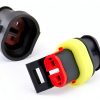 ZUOZE 2-Pin Ignition Plug Connector 10PCS High Temp Nylon Terminal-3